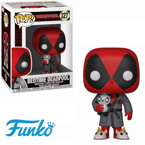 Bedtime Deadpool 327 Bobble Head 1