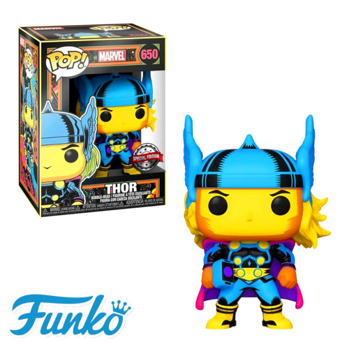 Funko Pop Figoura Marvel Thor Black Light 650 Und48847