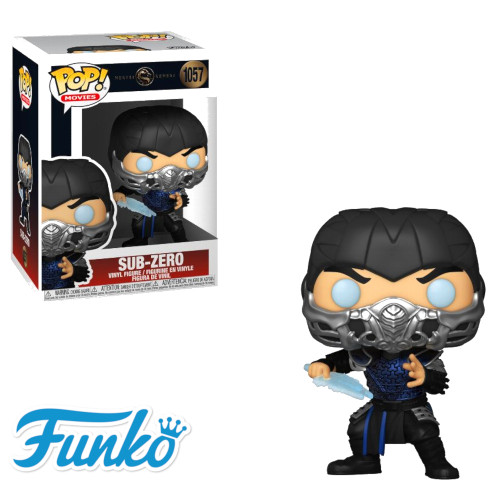 Funko Pop Movies Mortal Kombat Sub Zero 1057 Figoura