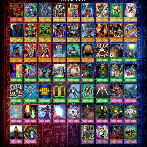 Yami Yugi Battle City deck list